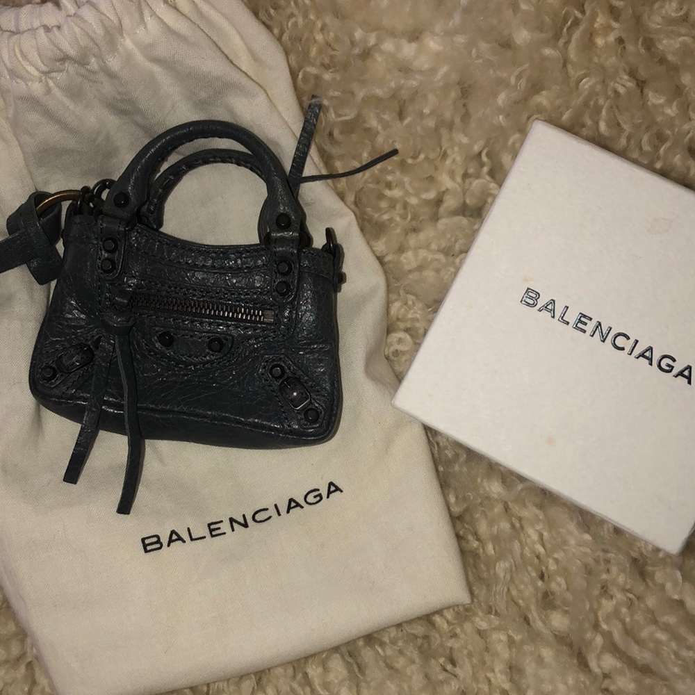 MICRO BALENCIAGA CITY CHARM